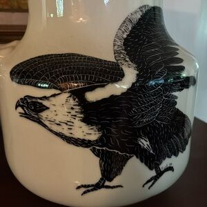 Vintage Eagle Dark Arcadia Ceramic Pitcher